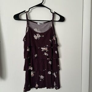 Maternity/breastfeeding tank top